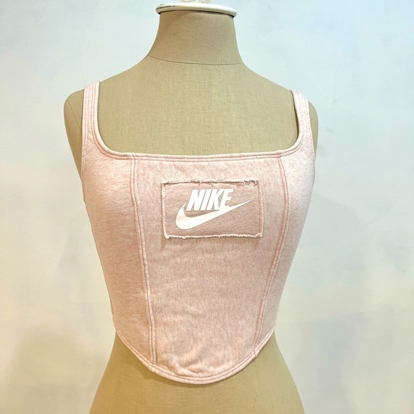 Frankie Collective Tops - Frankie Collective Reworked Nike Sweatshirt Bustier Top